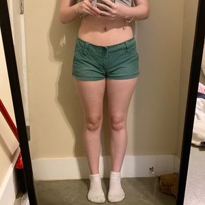 abercrombie low waisted shorts